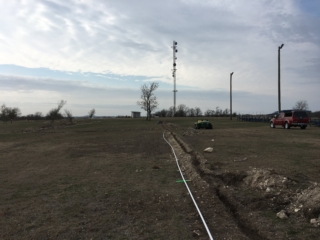 Irrigation installation