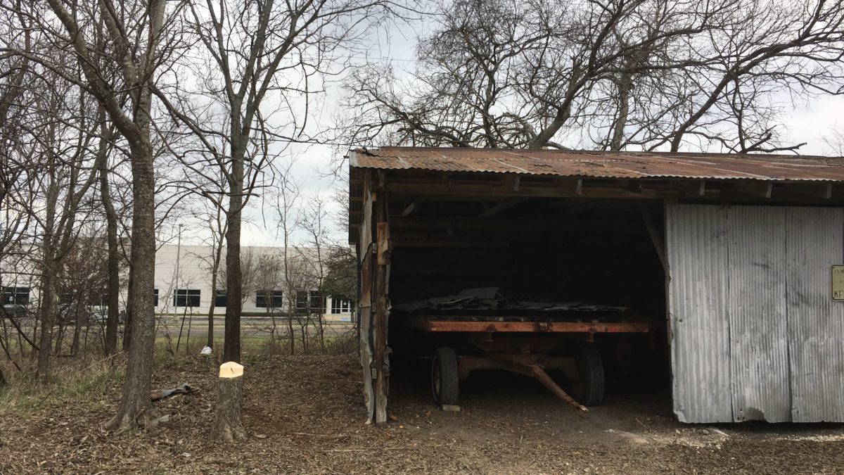 Old barn looking better